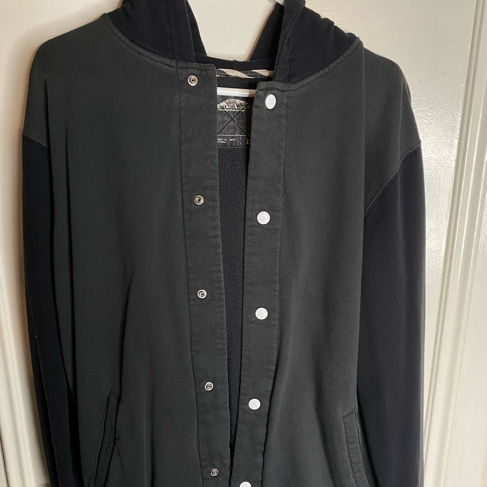 Vans hooded varsity jacket